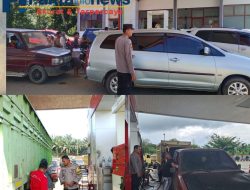 POLSEK JAJARAN POLRES BUNGO GENCAR LAKUKAN PEMANTAUAN PENYALURAN BBM BERSUBSIDI