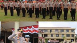 Upacara 36 Personel Polres Bungo Kenaikan Pangkat,