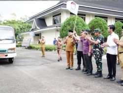 Agus Rubiyanto, S.E., M.M., Bupati Tebo Lepas Pendistribusian Logistik Pilkades Serentak 2026