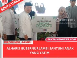 Gubernur Jambi Al Haris Santuni 2.000 Anak Yatim,Tepat Peringati 10 Muharram 1448 H