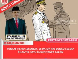 Tuntas Pilrio Serentak 28 Datuk Rio Di   Bungo Segera Di Lantik Satu Dusun Tampa Calon”