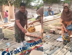 Ibu Upik Mengaku Senang Dengan Kehadiran TMMD Kodim 0416/bute Besar Manfaat Bagi Desa Kami”