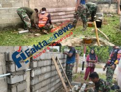 Satgas TMMD Ke-129 Kodim 0416/Bute, Memasang Kran Supaya Masarakat Mudah Untuk Ngambil Air bersih,