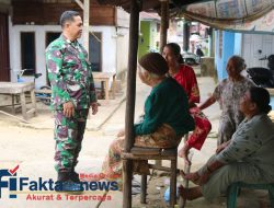 Ibu ibu Sangat senang dan berterima kasih Kepada Satgas TMMD Karna Langgar Di Desa kami sekarang sedang direhab Oleh TNI 