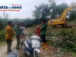 Satgas (TMMD) Ke-129 Kodim 0416/Bute, Memburu Pembukaan Jalan Usaha Tani,Demi Meningkatkan Ekonomi Masarakat,