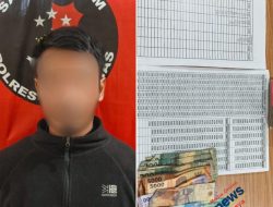 Satreskrim Polres Humbahas Amankan Pelaku Judi Togel di Doloksanggul