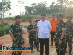 Komandan Korem 042/Garuda Putih, Brigjen TNI Nyamin, S.I.P., M.M., Tinjau Langsung Kegiatan (TMMD) Ke-129 Kodim 0416/Bute