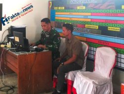 Tim Media Center Pendim 0416/Bute Terus Bekerja Menyusun publikasi Setiap Kegiatan Satgas TMMD Ke 129