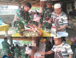 H. Husin Mengaku Semenjak Kehadiran Satgas TMMD Yang Ke 129 Membawa Perubahan Besar Di Desa Kami
