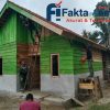 Rumah Maskur Hanapi Hampir Rampung, Satgas TMMD Ke-129 Masuki Tahap Pengecatan RTLH