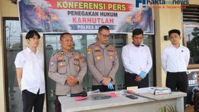 Polisi Ungkap Dugaan Karhutla di Bungo, Pria Asal Riau Diamankan