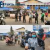 Kualitas Udara Kurang Bersahabat, Kodim 0416/Bute Bagikan 6.000 Masker di Bungo