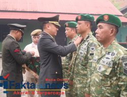 52 Prajurit Kodim 0416/Bute Naik Pangkat, Dandim: Jadikan Motivasi Tingkatkan Profesionalisme